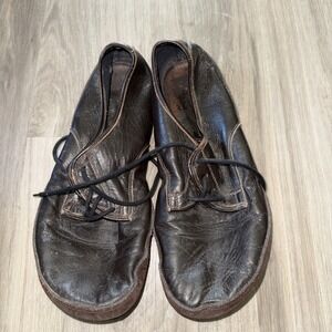 Tadeevo Barefoot Shoes Mens Size 9 42 Brown Leather Minimalist Oxford Casual